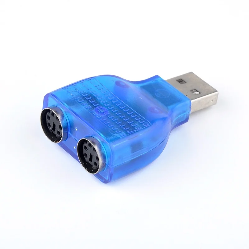 Hot Sale Slim USB 2.0 to 2 Port PS/2 PS2 adapter dongle To use for PS/2 Keyboard/Mouse on a USB port computer accessories
Hot Sale Slim USB 2.0 to 2 Port PS/2 PS2 adapter dongle To use for PS/2 Keyboard/Mouse on a USB port computer accessories