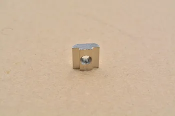 T slider nut block M3 M4 M5 M6 M8 slide t nut for european standard 30 aluminum profile slot 8mm cnc part 10pcs
T slider nut block M3 M4 M5 M6 M8 slide t nut for european standard 30 aluminum profile slot 8mm cnc part 10pcs