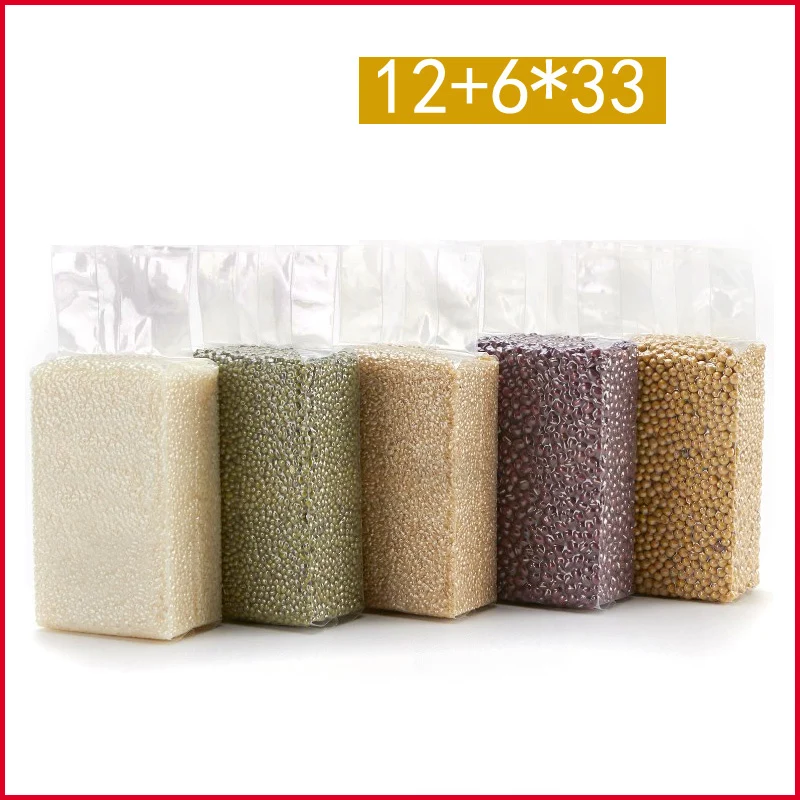 100pcs/lots 12cm+6*33cm*200micron High Quality Clear Corn Vacuum Plastic Packaging Pouch Wholeasle
100pcs/lots 12cm+6*33cm*200micron High Quality Clear Corn Vacuum Plastic Packaging Pouch Wholeasle