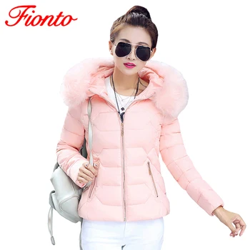 1 PC Women Winter Jackets and Coats Solid Thick Large Fur Collar Hooded short Parkas 2017 Casual Slim Warm Coat Overcoat A003
1 PC Women Winter Jackets and Coats Solid Thick Large Fur Collar Hooded short Parkas 2017 Casual Slim Warm Coat Overcoat A003