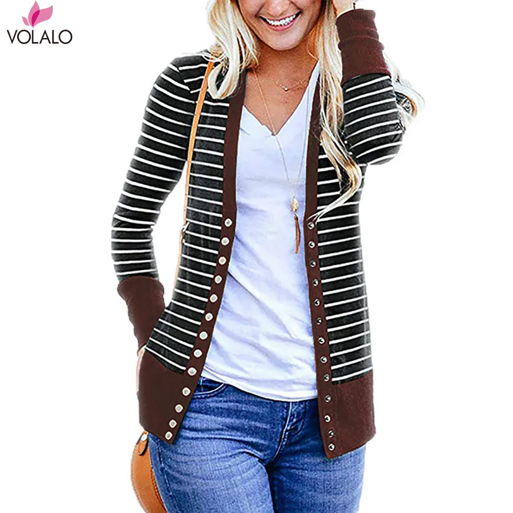 VOLALO Striped Design College Wind Loose Causal Solid Corduroy Long Sleeve Female Jackets Bomber Jacket Women Spring Autumn
VOLALO Striped Design College Wind Loose Causal Solid Corduroy Long Sleeve Female Jackets Bomber Jacket Women Spring Autumn