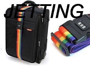 Travel Rainbow Adjustable Luggage Suitcase Strap with Coded Lock Secure Lock Safe Belt Strap 1.7m baggage Belt
Travel Rainbow Adjustable Luggage Suitcase Strap with Coded Lock Secure Lock Safe Belt Strap 1.7m baggage Belt