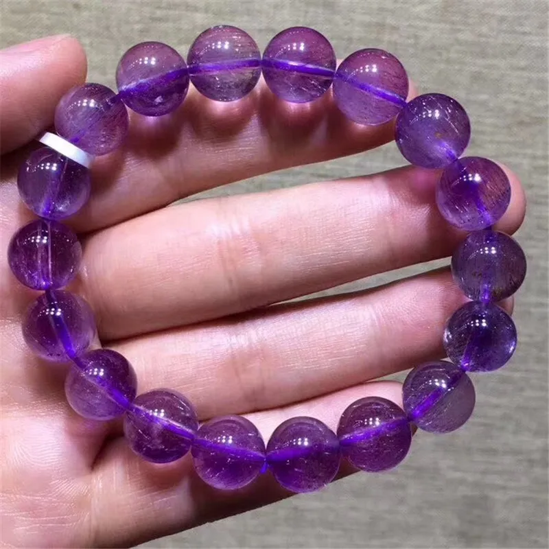 11mm Natural Super 7 Melody Purple Hair Rutilated Quartz Bracelet Women Anniversary Love Gift Crystal Round Beads Charms Jewelry
11mm Natural Super 7 Melody Purple Hair Rutilated Quartz Bracelet Women Anniversary Love Gift Crystal Round Beads Charms Jewelry
