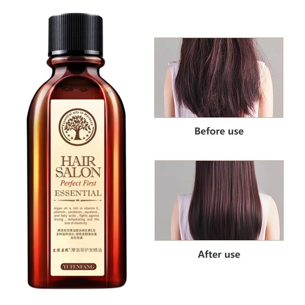 Top Quality Hair Care Essence Treatment Oil Argan Oil Keratin Free Clean Hairs Curly Hair Growth Hairs Care Mask 20/60/70/100ml
Top Quality Hair Care Essence Treatment Oil Argan Oil Keratin Free Clean Hairs Curly Hair Growth Hairs Care Mask 20/60/70/100ml