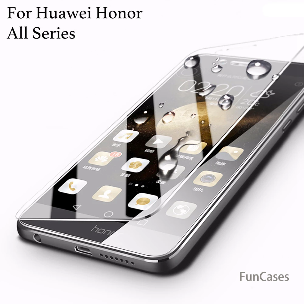 Стекло Honor 7X 8 Экран протектор Закаленное для huawei 6X 6A 6C 6 5C 4C 5X 5A 4X 3C плюс 4A 2.5D пленка