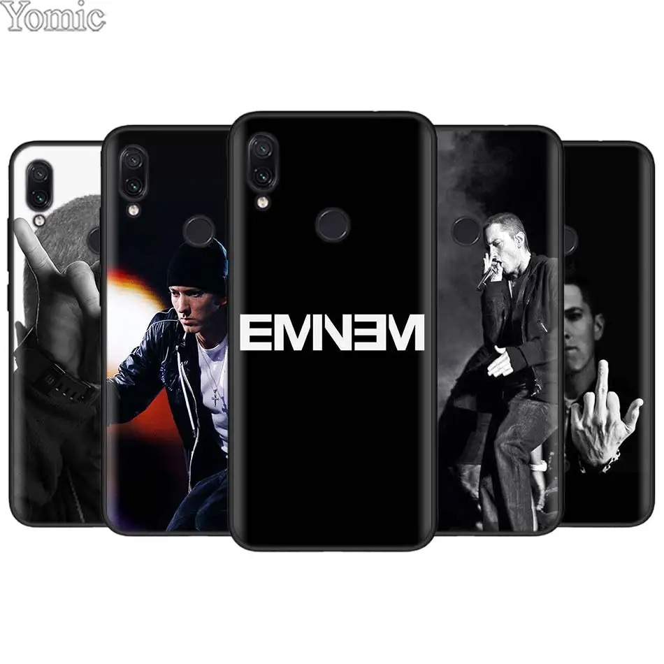 Eminem Silicone Phone Case Cover Shell for Xiaomi Redmi 7 6 5 Note 7 5 6 Pro 4X 5A 6A S2 GO Poco F1 Black TPU Soft Case
Eminem Silicone Phone Case Cover Shell for Xiaomi Redmi 7 6 5 Note 7 5 6 Pro 4X 5A 6A S2 GO Poco F1 Black TPU Soft Case