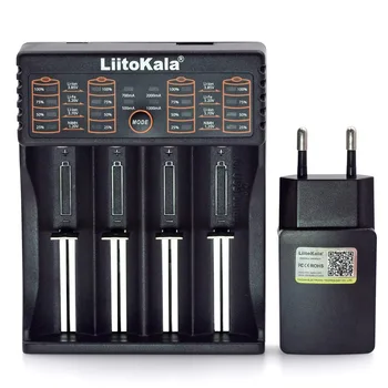 Liitokala Lii-402 Lii-202 Lii-100 Battery Charger, Charging18650 1.2V 3.7V 3.2V AA / AAA 26650 16340 NiMH Lithium Battery +5V 2A
Liitokala Lii-402 Lii-202 Lii-100 Battery Charger, Charging18650 1.2V 3.7V 3.2V AA / AAA 26650 16340 NiMH Lithium Battery +5V 2A