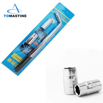 Telescoping Lug Wrench Spanner Lug Wheel Wrench Car Repair Tools 17/19, 21/23mm Standard Sockets Tire Repair Tool
Telescoping Lug Wrench Spanner Lug Wheel Wrench Car Repair Tools 17/19, 21/23mm Standard Sockets Tire Repair Tool