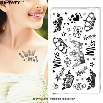 Nu-TATY Imperial Queen Crown Temporary Tattoo Body Art Arm Flash Tattoo Stickers 17*10cm Waterproof Fake Painless Tattoo
Nu-TATY Imperial Queen Crown Temporary Tattoo Body Art Arm Flash Tattoo Stickers 17*10cm Waterproof Fake Painless Tattoo
