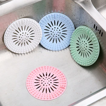 Silicone Hair Sink Filter Round Strainer Kitchen Bathroom Shower Floor Drain Anti-Blocking Cover Net
Silicone Hair Sink Filter Round Strainer Kitchen Bathroom Shower Floor Drain Anti-Blocking Cover Net
