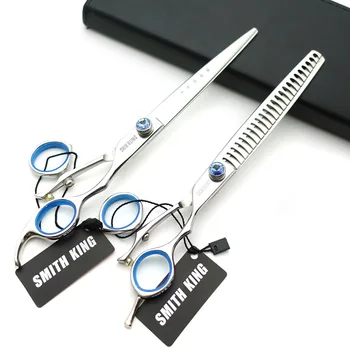 7.5 inch Professional Pet grooming scissors,Cutting & Thinning Shears/Chunkers Rotating handle scissors
7.5 inch Professional Pet grooming scissors,Cutting & Thinning Shears/Chunkers Rotating handle scissors
