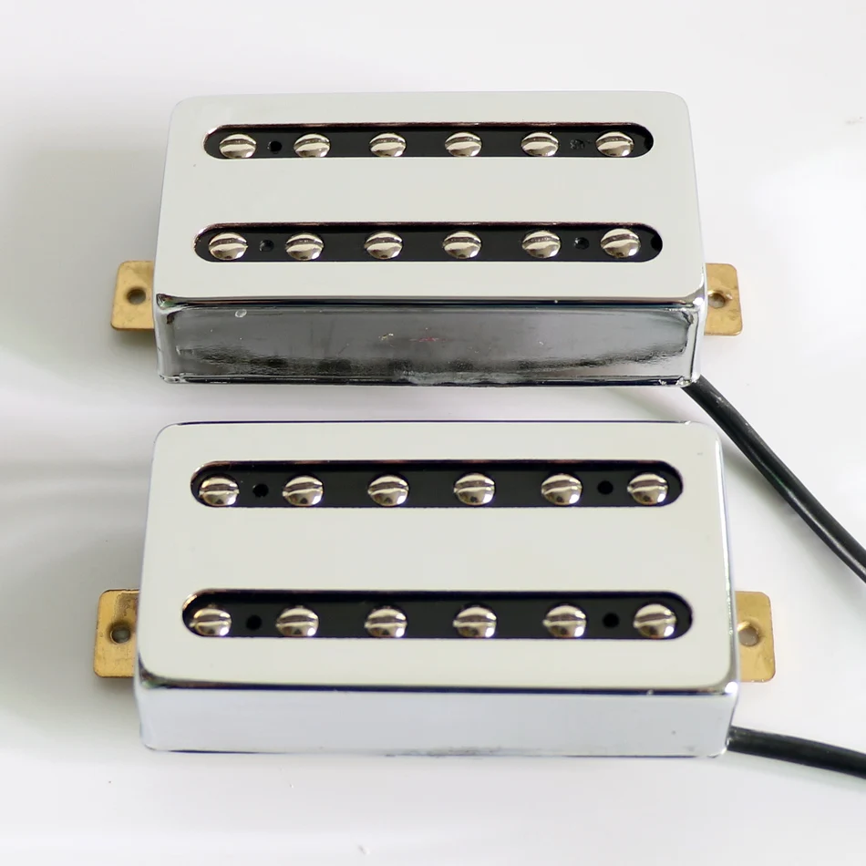 Free Shipping N&B 1set Open cover style Alnico 5 magent bar humbucker LP guitar pickup with ivory rings
Free Shipping N&B 1set Open cover style Alnico 5 magent bar humbucker LP guitar pickup with ivory rings