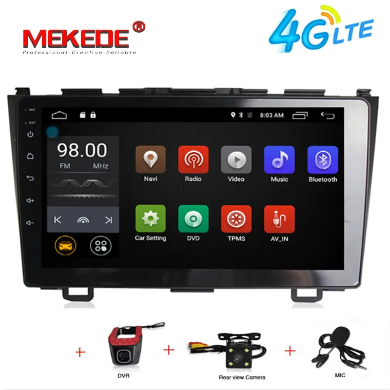Free shipping! 9" Android 7.1 Car dvd GPS Navigation For Honda CRV 2007-2011 Capacitive screen 1024*600 4G LTE WIFI BT SWC RDS
Free shipping! 9" Android 7.1 Car dvd GPS Navigation For Honda CRV 2007-2011 Capacitive screen 1024*600 4G LTE WIFI BT SWC RDS