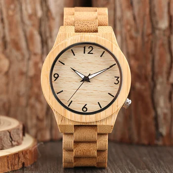 2017 New Arrival Men's Full Hand-made Bamboo Design Quartz Wristwatch Braclet Clasp Simple Casual Male Watch Reloj masculino
2017 New Arrival Men's Full Hand-made Bamboo Design Quartz Wristwatch Braclet Clasp Simple Casual Male Watch Reloj masculino