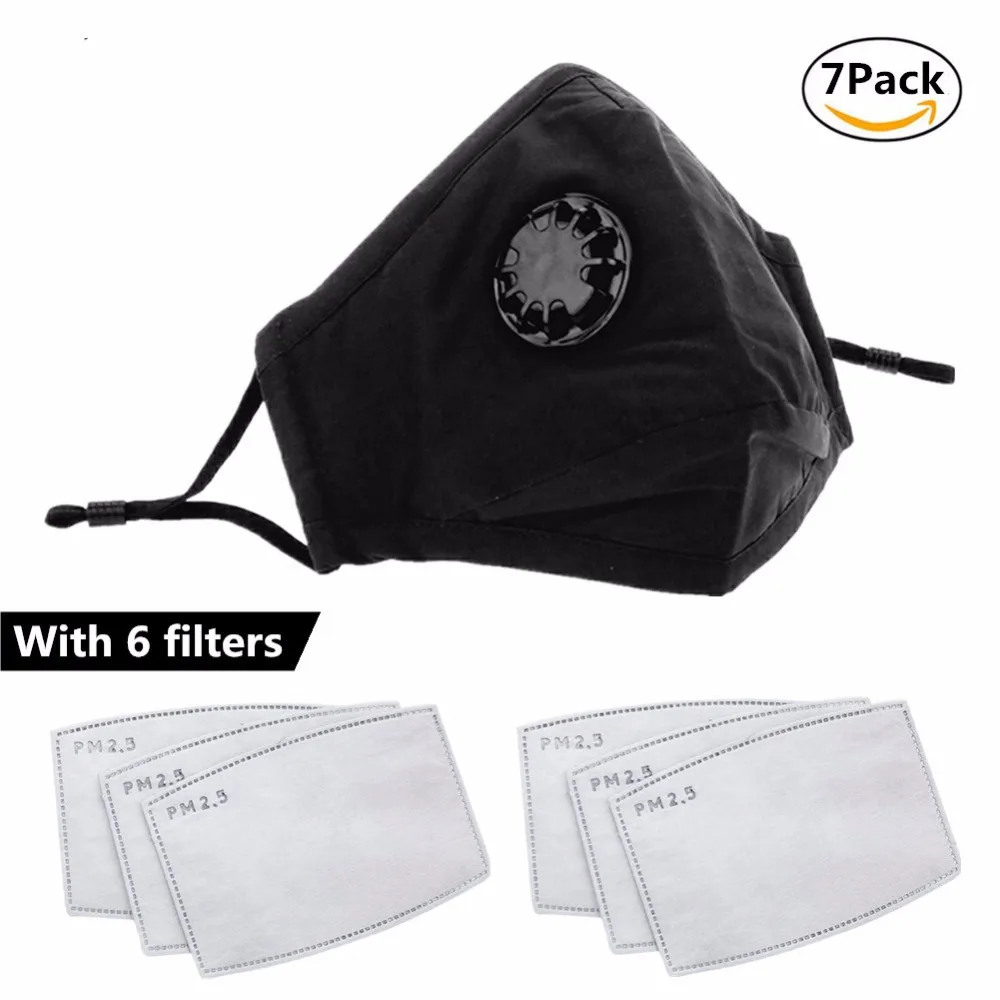 Dustproof Mouth Mask, ZWZCYZ N99 PM2.5 Carbon Filter Pollution Mask with Valve Anti Dust Mask for Women / Men
Dustproof Mouth Mask, ZWZCYZ N99 PM2.5 Carbon Filter Pollution Mask with Valve Anti Dust Mask for Women / Men