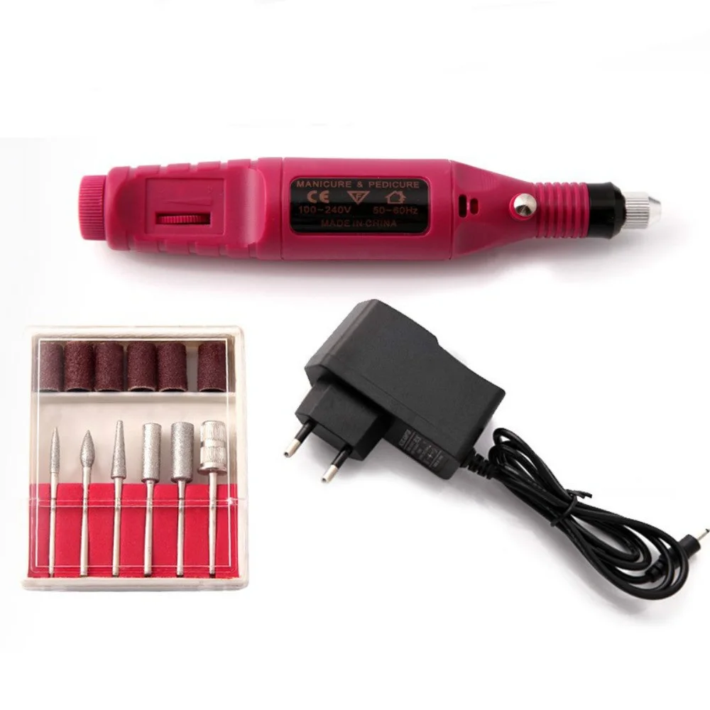 Professinal Ceramic Nail Drill Accessories 6bits Pen Shaped Nail Manicure Machine For Removing Gel Varnish Nail Tools
Professinal Ceramic Nail Drill Accessories 6bits Pen Shaped Nail Manicure Machine For Removing Gel Varnish Nail Tools