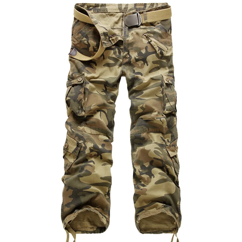 New Brand Cargo Pants Men Military Straight Trousers Mens Casual Cotton Camo Multi-Pocket Pants Man Joggers Hip Hop Long Trouers
New Brand Cargo Pants Men Military Straight Trousers Mens Casual Cotton Camo Multi-Pocket Pants Man Joggers Hip Hop Long Trouers