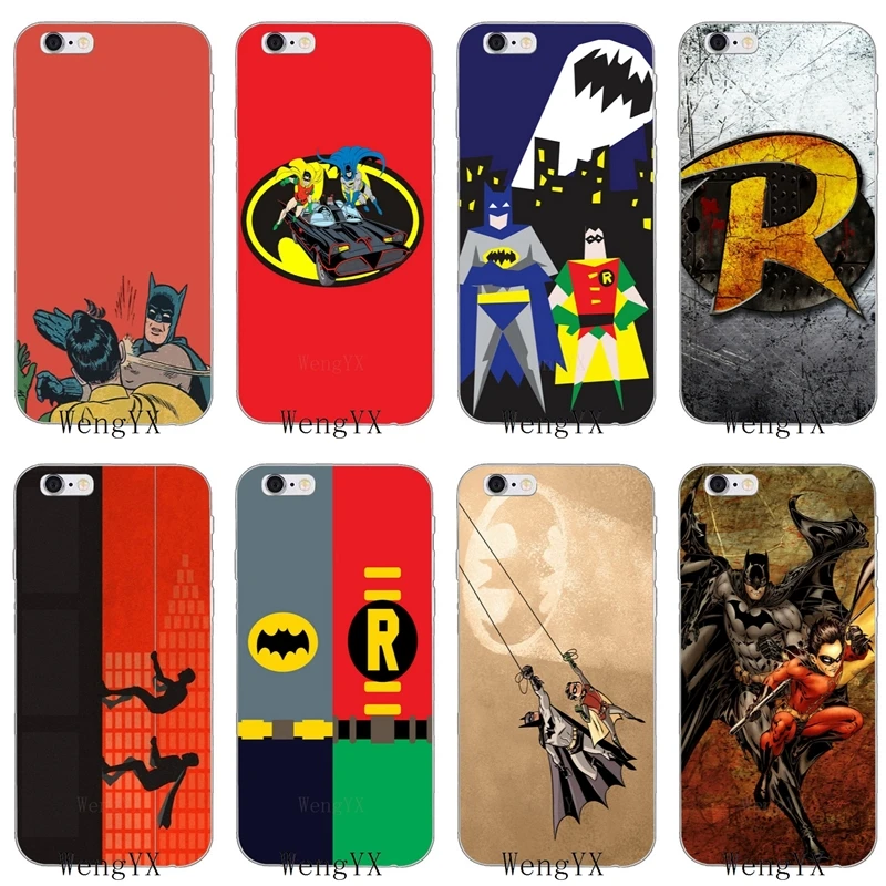 

DC Comics Batman and robin logo Soft case For Samsung Galaxy J3 J4 J5 J6 J7 J8 A3 A5 A7 A8 A9 Plus Prime pro 2016 2017 2018