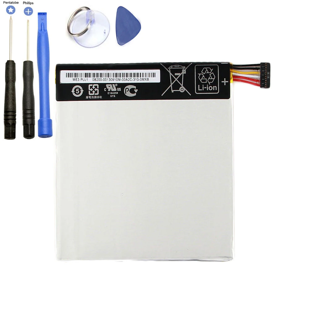 3950mAh C11P1310 Battery for ASUS Fonepad 7 Me372CG Padfone 7 Battery with repair tools
3950mAh C11P1310 Battery for ASUS Fonepad 7 Me372CG Padfone 7 Battery with repair tools