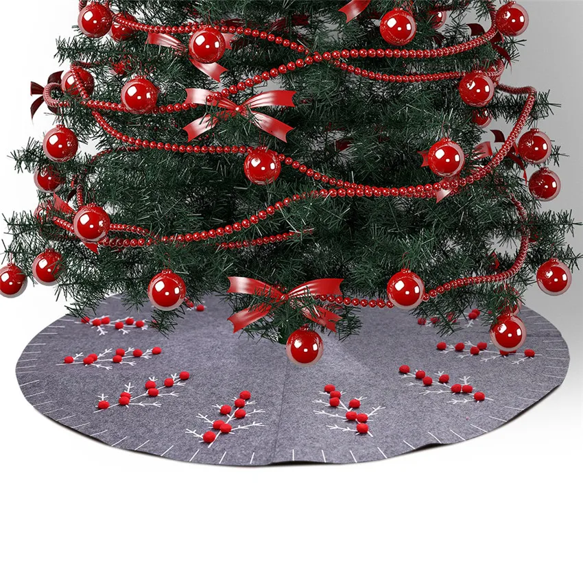 Gray Christmas Tree Skirts Carpet Merry Christmas Tree Decorations Home Natal Tree Skirts New Year Decoration navidad
Gray Christmas Tree Skirts Carpet Merry Christmas Tree Decorations Home Natal Tree Skirts New Year Decoration navidad