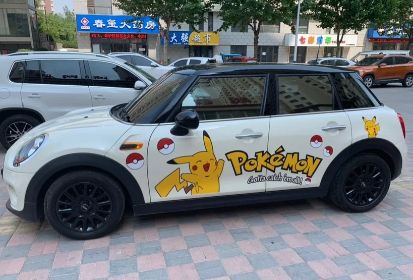 LEFT SIDE Car Stickers Pikachu Cartoon Cute Personalized Waterproof Sunscreen Anime Pain Car Pull Fower Fashion Hot Stickers
LEFT SIDE Car Stickers Pikachu Cartoon Cute Personalized Waterproof Sunscreen Anime Pain Car Pull Fower Fashion Hot Stickers