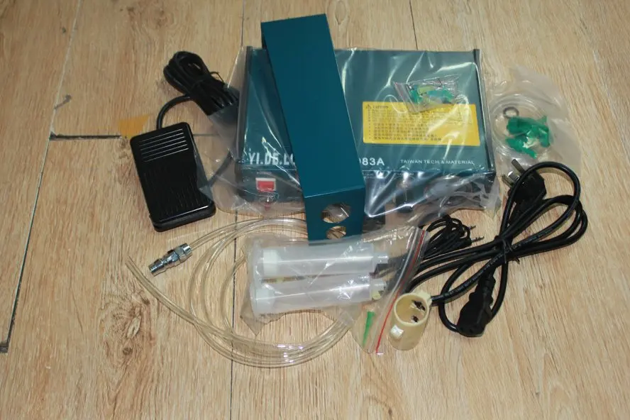 110V/220V Auto Glue Dispenser Solder Paste Liquid Controller Dropper Dispensing System YDL-983A
110V/220V Auto Glue Dispenser Solder Paste Liquid Controller Dropper Dispensing System YDL-983A