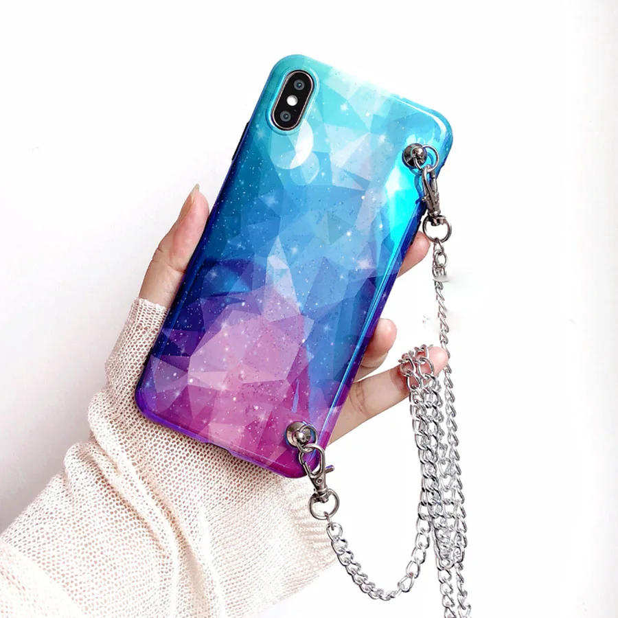 chain strap tpu case for iphone XR X XS MAX 7 8 6 6s plus case cover space planet shoulder lanyard soft silicon phone bag capa
chain strap tpu case for iphone XR X XS MAX 7 8 6 6s plus case cover space planet shoulder lanyard soft silicon phone bag capa
