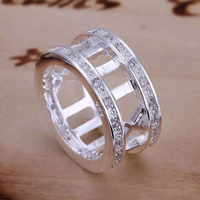 wholesale fine silver plated ring silver plated jewelry fashion rhinestone Roman rings for women/men
wholesale fine silver plated ring silver plated jewelry fashion rhinestone Roman rings for women/men