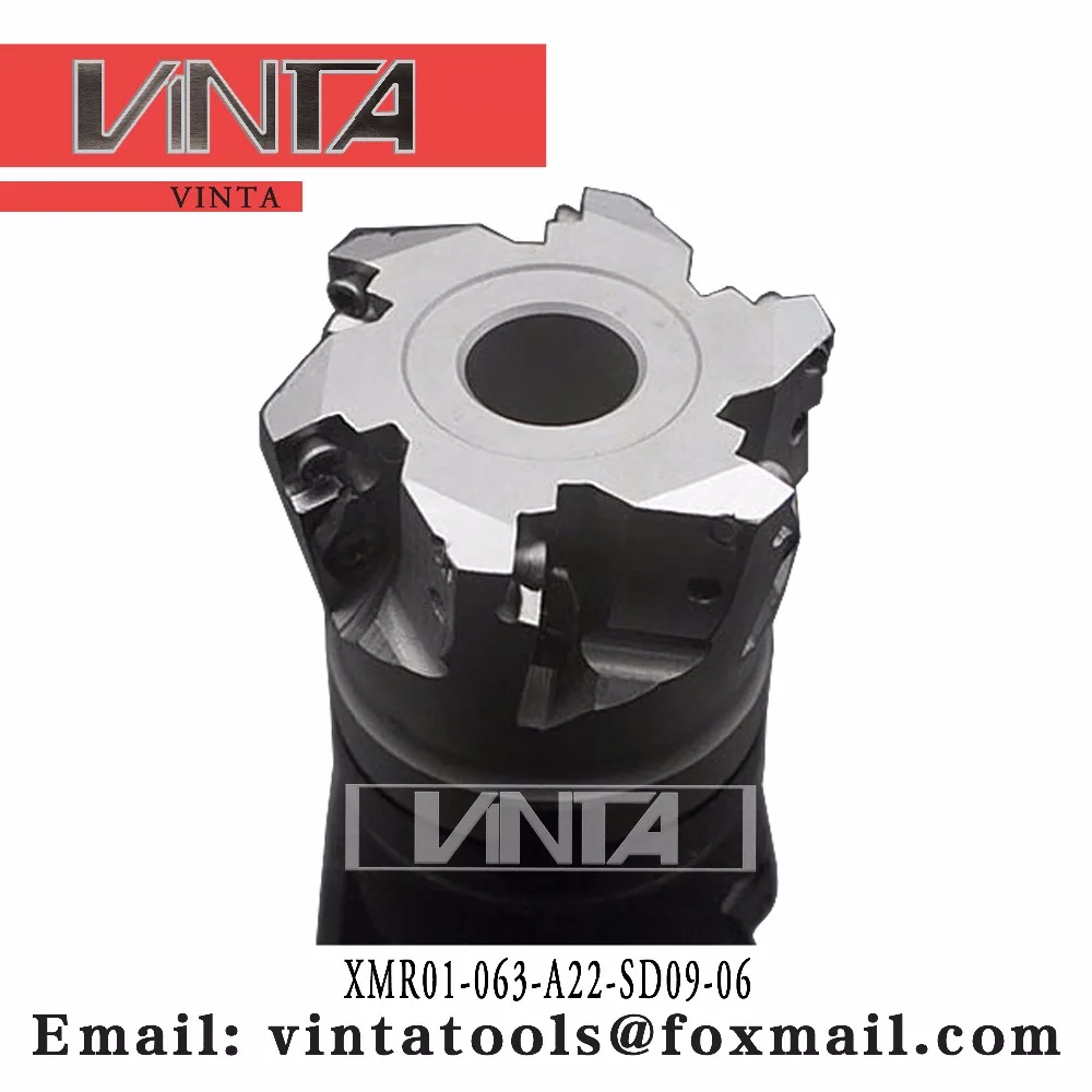 Free shipping XMR01-063-A22-SD09-06 Indexable Milling cutter matched SDMT09T3-DM carbide insert
Free shipping XMR01-063-A22-SD09-06 Indexable Milling cutter matched SDMT09T3-DM carbide insert