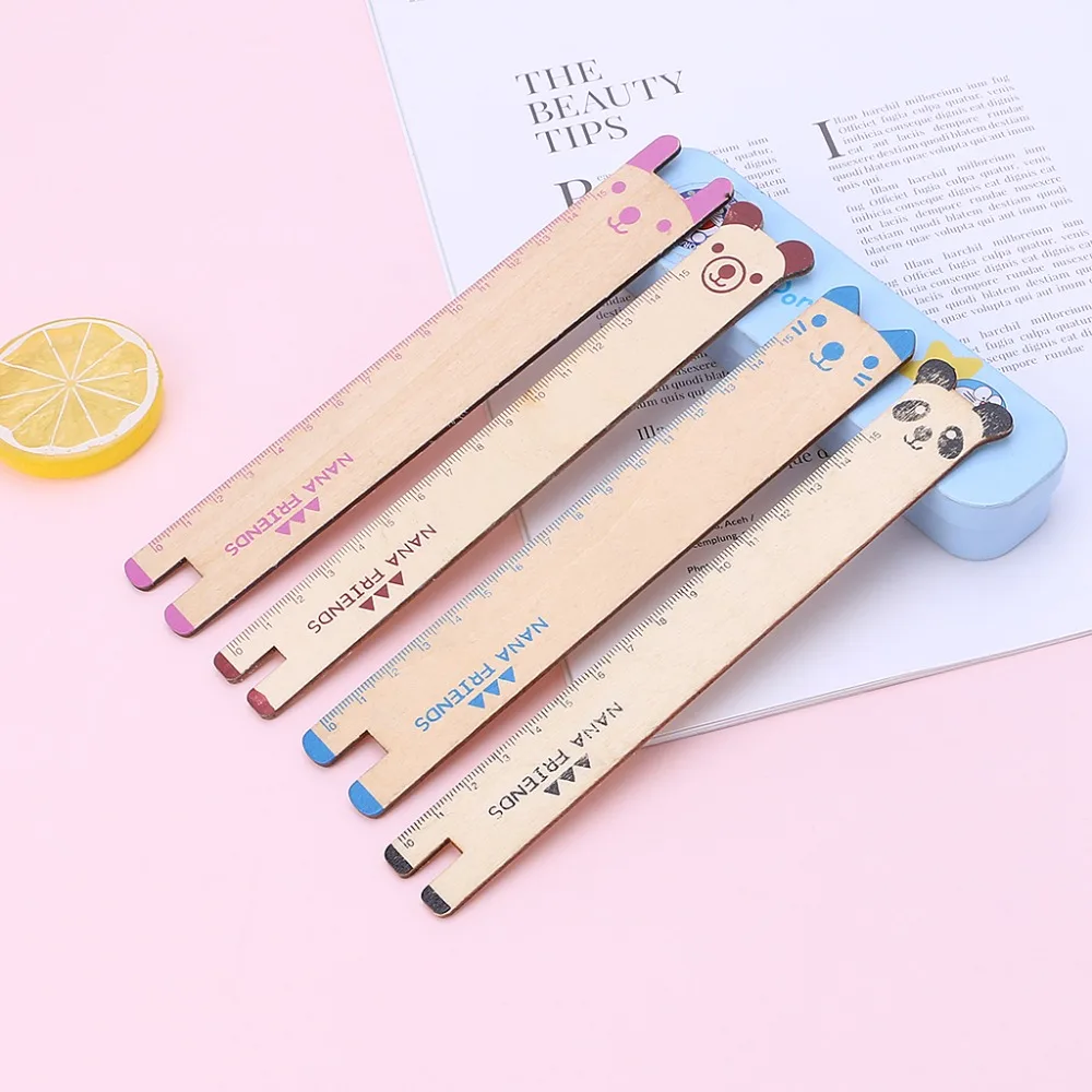 Cute Animal Wooden Straight Ruler Measuring Tool Rulers Student Stationery Office School Supply C26
Cute Animal Wooden Straight Ruler Measuring Tool Rulers Student Stationery Office School Supply C26