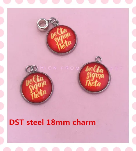 HOT delta sigma theta 18mm steel charm OPC067 European style beaded pendant jewelry decoraction accessory stock custom.10pcs/lot
HOT delta sigma theta 18mm steel charm OPC067 European style beaded pendant jewelry decoraction accessory stock custom.10pcs/lot