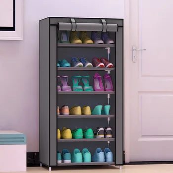 7 layers 6 grids shoes organizer home furniture shoes cabinet non-woven folding shoes closet multifunctional simple shoes shelf
7 layers 6 grids shoes organizer home furniture shoes cabinet non-woven folding shoes closet multifunctional simple shoes shelf