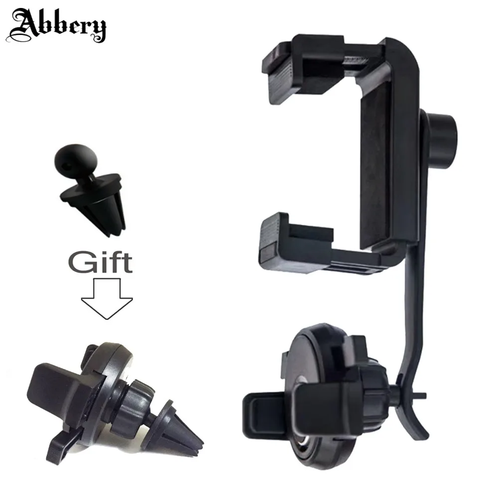 Abbery Universal 360 Degree Car Rearview Mirror Mount Holder Stand Cradle For iphoneX Cell Phone GPS Smart Mobile Cellphone Safe
Abbery Universal 360 Degree Car Rearview Mirror Mount Holder Stand Cradle For iphoneX Cell Phone GPS Smart Mobile Cellphone Safe