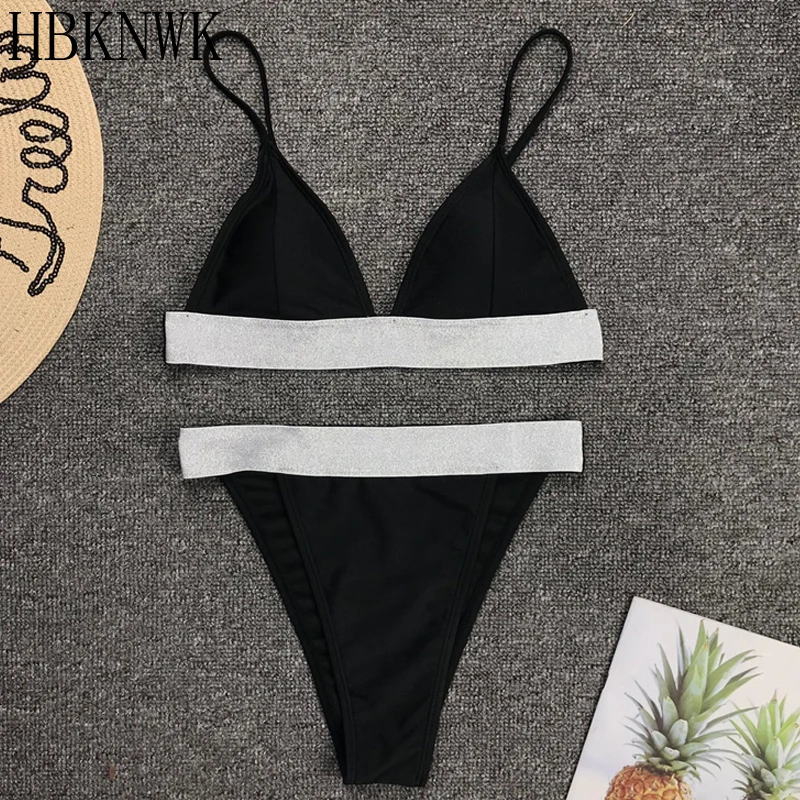 HBKNWK High Waist Bikinis 2019 New Swimwear Women Sexy Shiny Bordered Two Pieces Bathing Suit Push Up Swimsuit Bikini Set Female
HBKNWK High Waist Bikinis 2019 New Swimwear Women Sexy Shiny Bordered Two Pieces Bathing Suit Push Up Swimsuit Bikini Set Female