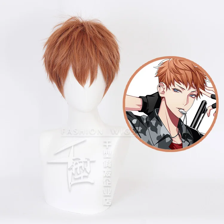 Division Rap Battle DRB Hypnosis MIC Busujima Meison Riou Cosplay Orange Short Heat Resistant Synthetic Hair Wigs +Free Wig Cap
Division Rap Battle DRB Hypnosis MIC Busujima Meison Riou Cosplay Orange Short Heat Resistant Synthetic Hair Wigs +Free Wig Cap