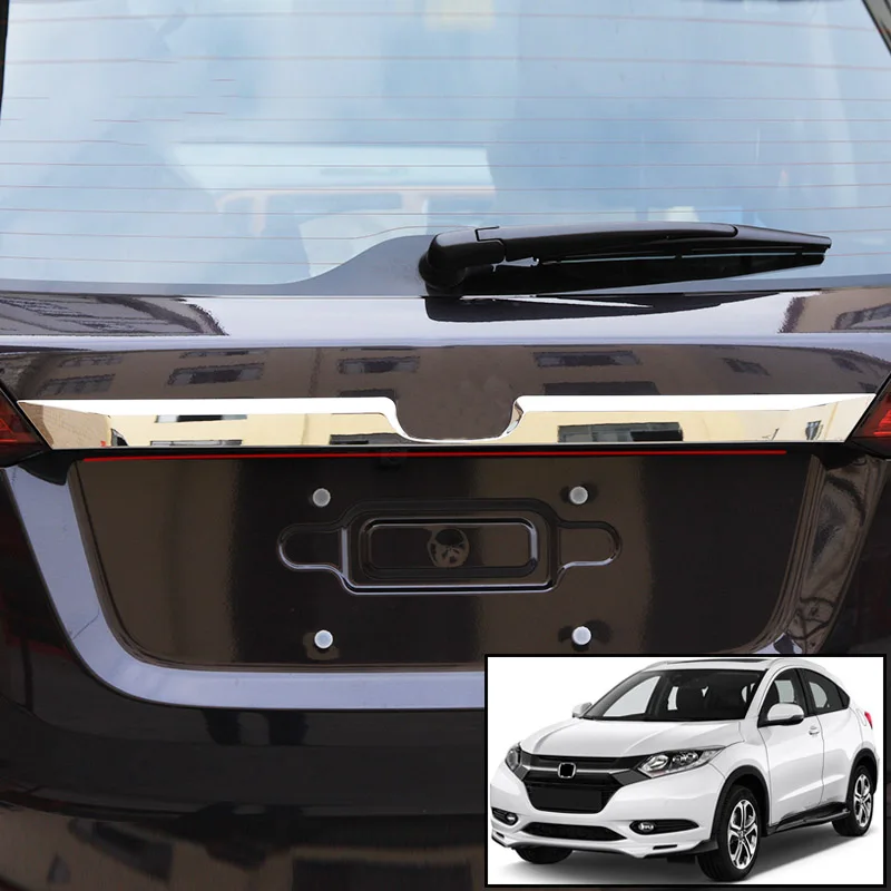 AX Chrome Rear Trunk Tailgate Door Cover Lid Strip Trim Molding Decoration Frame Accent For Honda HR-V Vezel HRV 2018 2017 2016
AX Chrome Rear Trunk Tailgate Door Cover Lid Strip Trim Molding Decoration Frame Accent For Honda HR-V Vezel HRV 2018 2017 2016