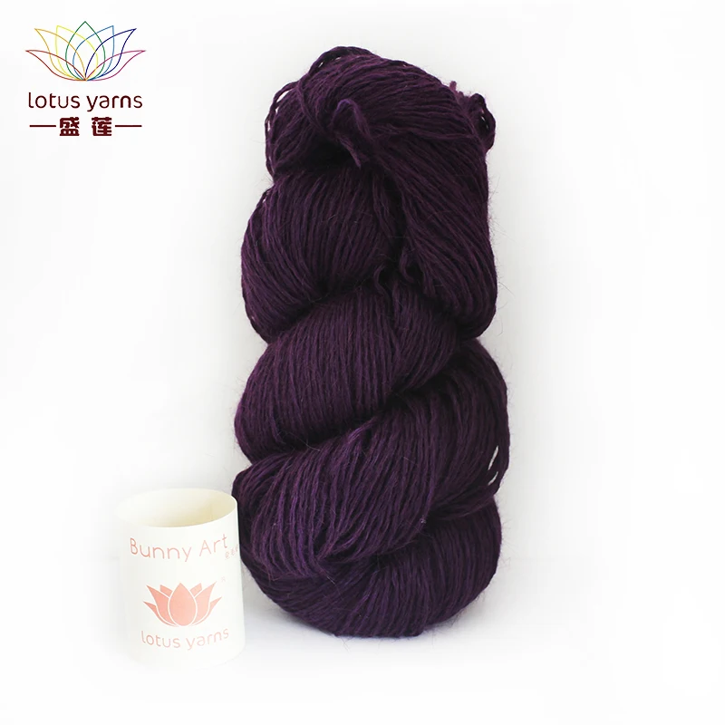 Lotus Yarns Bunny Art yarn natural angora nylon hand knitting colored long wool DIY crochet
Lotus Yarns Bunny Art yarn natural angora nylon hand knitting colored long wool DIY crochet