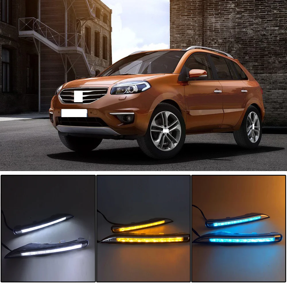 CAPQX 2pcs For Renault Koleos 2011 2012 2013 2014 2015 Auto LED Daytime Light Running Light DRL Front Fog Lamp Day Light
CAPQX 2pcs For Renault Koleos 2011 2012 2013 2014 2015 Auto LED Daytime Light Running Light DRL Front Fog Lamp Day Light