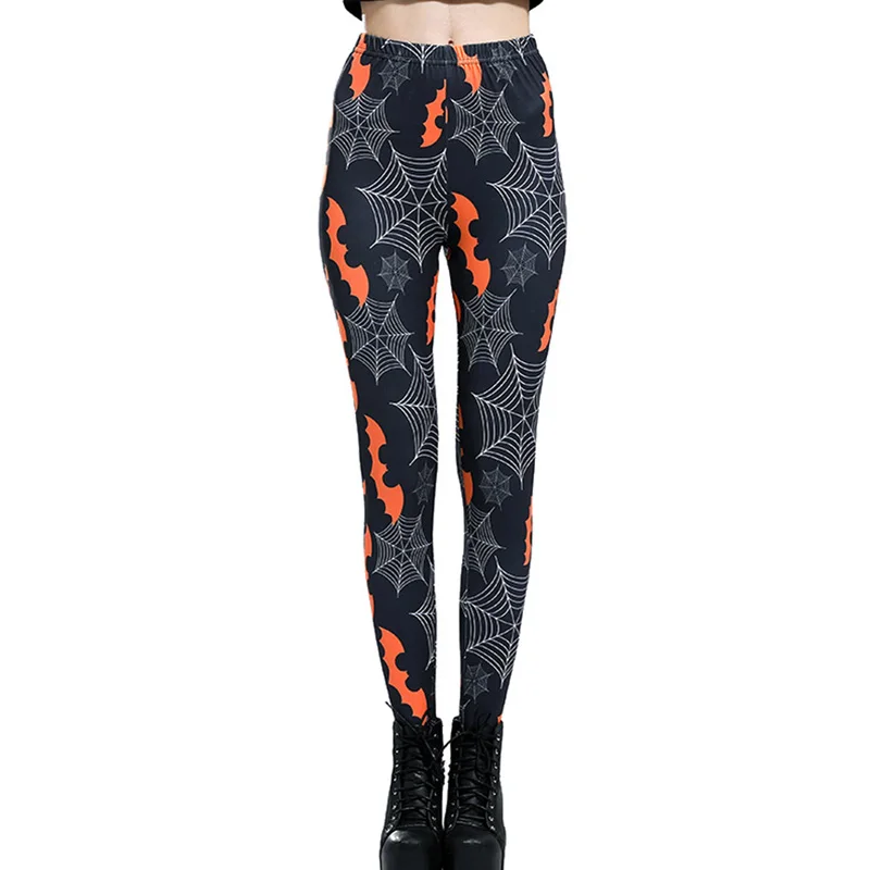 Fashion Women Black Bat Cartoon Printed Neutral Kpop Style Female Leggings Pants Black Milk Punk Cool Lovely Elastic Leggins
Fashion Women Black Bat Cartoon Printed Neutral Kpop Style Female Leggings Pants Black Milk Punk Cool Lovely Elastic Leggins