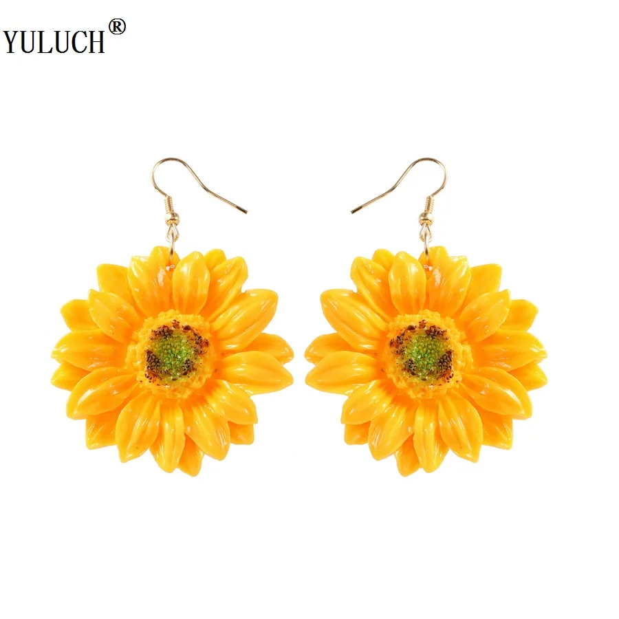 YULUCH Multicolor Sunflower Drop Dangle Earrings Cute Pastoralism Style Trendy Jewelry For Woman Girls Vacation Beach Party Gift
YULUCH Multicolor Sunflower Drop Dangle Earrings Cute Pastoralism Style Trendy Jewelry For Woman Girls Vacation Beach Party Gift