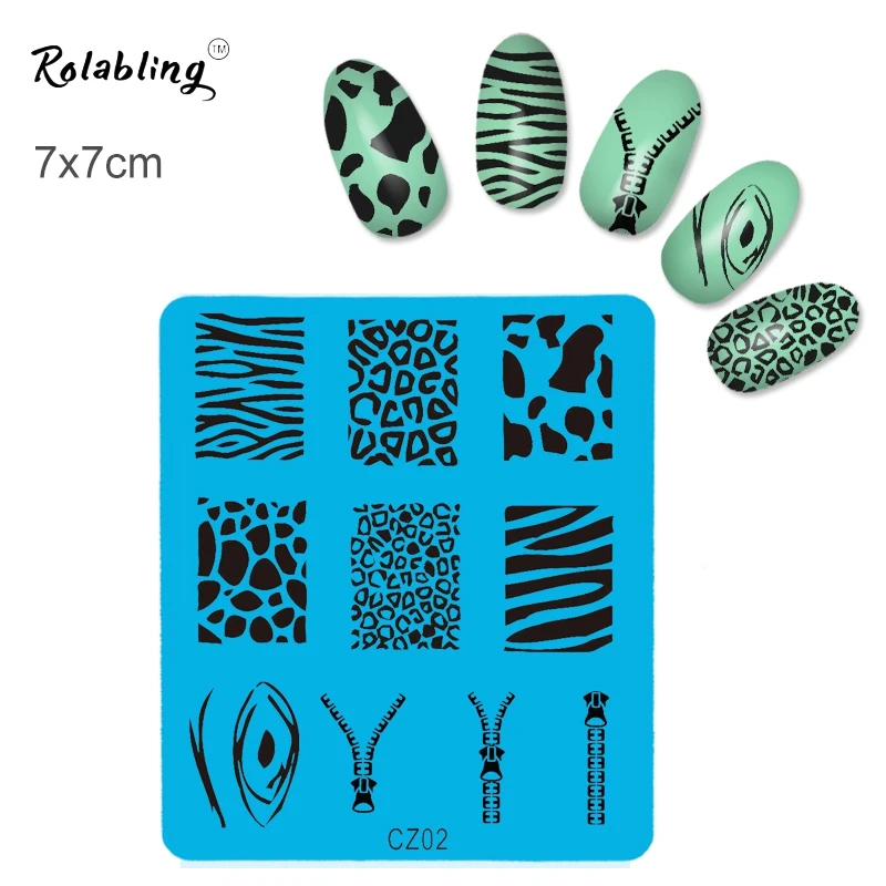 New CZ Series zipper Design Nail Art Image Stamp Plates Manicure Template For DIY Creative 3d Nail art Decoration
New CZ Series zipper Design Nail Art Image Stamp Plates Manicure Template For DIY Creative 3d Nail art Decoration