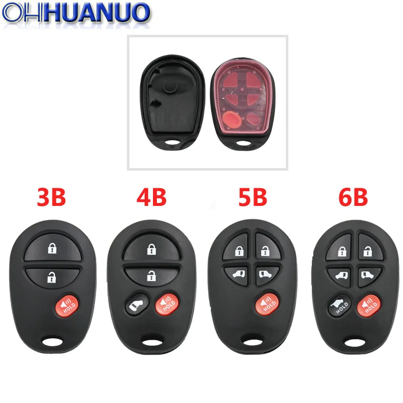 2+1/3+1/4+1/5+1 Buttons Remote Control Key Shell Fob For Toyota Sequoia Avalon Solara 3 Button 4 Button 5 Button 6 Button
2+1/3+1/4+1/5+1 Buttons Remote Control Key Shell Fob For Toyota Sequoia Avalon Solara 3 Button 4 Button 5 Button 6 Button