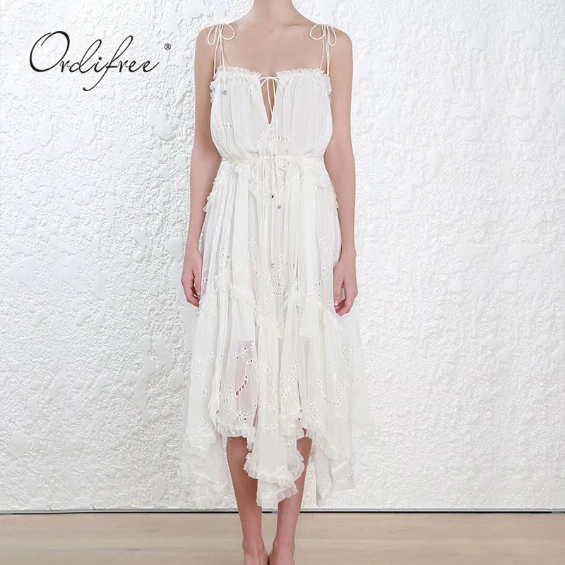 Ordifree 2019 Summer Women Long White Dress Asymmetrical Sexy Strap White Lace Maxi Tunic Beach Dress
Ordifree 2019 Summer Women Long White Dress Asymmetrical Sexy Strap White Lace Maxi Tunic Beach Dress