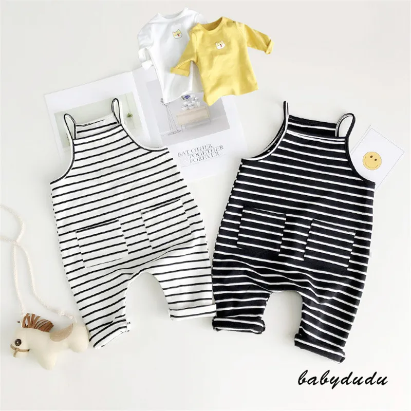 EnkeliBB Lovely Kids Summer Overalls Loose Style Kids Sling Overalls Pants Boys Girls Causal Clothes Lovely Striped Baby Romper
EnkeliBB Lovely Kids Summer Overalls Loose Style Kids Sling Overalls Pants Boys Girls Causal Clothes Lovely Striped Baby Romper