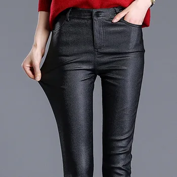 2017 Faux Leather Sexy Women Leggings Pencil Skinny Slim PU Leather Winter Thin Stretchy Jeggings Push Up Calzas Mujer LG21
2017 Faux Leather Sexy Women Leggings Pencil Skinny Slim PU Leather Winter Thin Stretchy Jeggings Push Up Calzas Mujer LG21