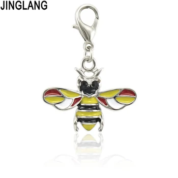 JINGLANG Lucky Drop Oil Bee Charms Colorful Alloy Insect Pendant For Bracelet Necklace Jewelry Findings Craft Handmade 50 Psc
JINGLANG Lucky Drop Oil Bee Charms Colorful Alloy Insect Pendant For Bracelet Necklace Jewelry Findings Craft Handmade 50 Psc