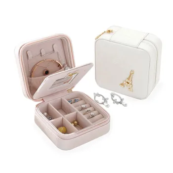 Handmade Women's Mini stud earrings rings Jewelry Box Useful Makeup Organizer With Zipper Travel Jewelry Box Girls Gifts#292479
Handmade Women's Mini stud earrings rings Jewelry Box Useful Makeup Organizer With Zipper Travel Jewelry Box Girls Gifts#292479