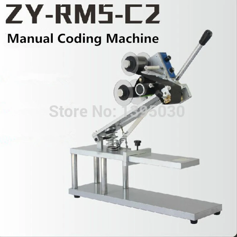 1pcs ZY-RM5-C2 Color Ribbon Hot Printing Machine Heat ribbon printer film bag date printer manual coding machine
1pcs ZY-RM5-C2 Color Ribbon Hot Printing Machine Heat ribbon printer film bag date printer manual coding machine