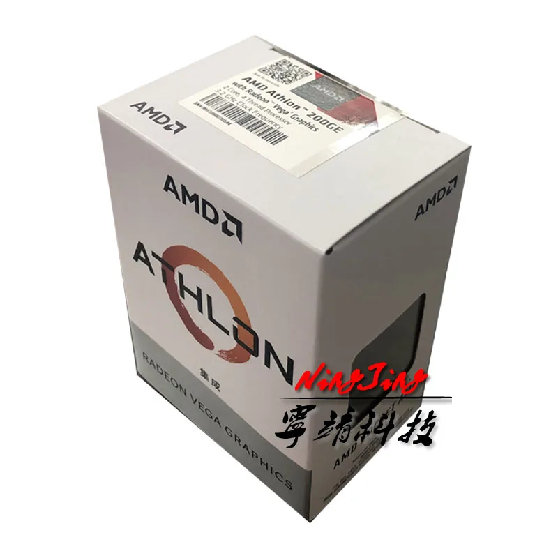 AMD Athlon 200GE X2 200GE 3.2 GHz Dual-Core Quad-Thread CPU Processor L2=1M L3=4M 35W YD200GC6M2OFB Socket AM4 New and with fan
AMD Athlon 200GE X2 200GE 3.2 GHz Dual-Core Quad-Thread CPU Processor L2=1M L3=4M 35W YD200GC6M2OFB Socket AM4 New and with fan