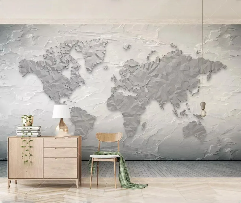 Stone texture volume world map simplified 3d standing living room bedroom background wall
Stone texture volume world map simplified 3d standing living room bedroom background wall